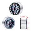 1/24 RC Wheel Rims 1.0 Beadlock Aluminum Wheels 4pcs for Axial SCX24 Deadbolt AXI90081 Gladiator JLU CRC (Titanium) view 2