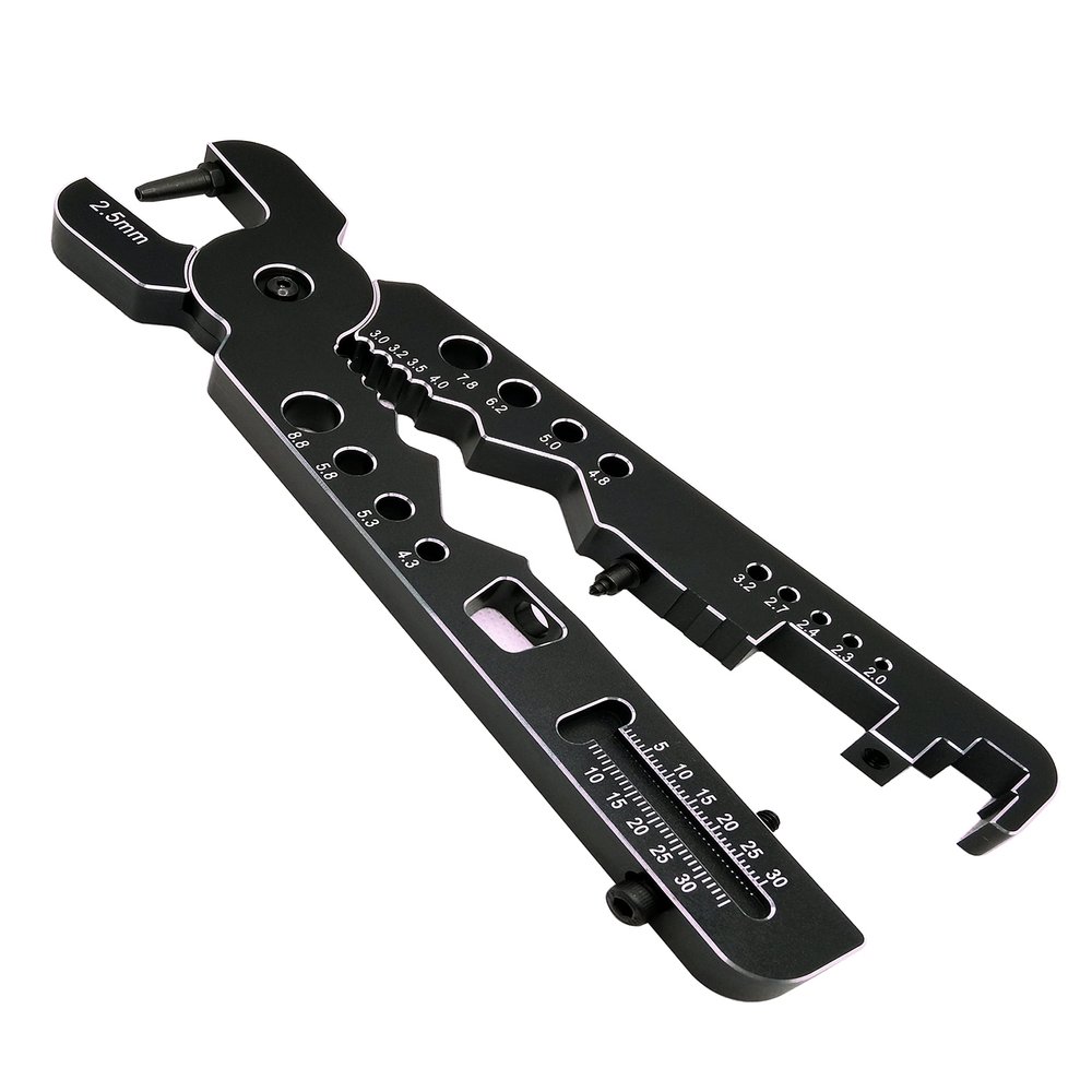 HOPLEX RC Shock Pliers Wheel Multi-Function Wheel Tire Tools for 1/24 1/12 1/10 1/8 Traxxas Arrma Axial Losi Redcat HSP HPI RC Cars Trucks Rock Crawlers