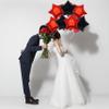 18 Inch Red Black Star Shape Foil Balloon,10pcs Mylar Helium Balloons Star Balloons for Party Decoration view 4