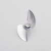 RC Boat Propeller 3.175mm 1/8" Shaft 2-Blades Aluninum Prop 30mm P1.4 Right Hand for RC Racing Boat Speed Mono Oval VEE Boat (Right-Hand 30mm) view 3
