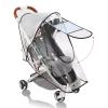 Stroller Rain Cover Universal Stroller Cart Umbrella Rain Cove Accessory for Winter Windproof Waterproof Dustproof and Snowproof view 1