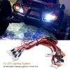 HTLNUZD 12 RC LED Lights New System Kit Simulation Flashing Lights, for 1/10 1/8 Scale Remote Control Models Car Truck Crawler HSP HPI AXIAL RC4WD Traxxas Lighting Accessory view 4