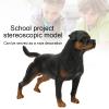 Rottweiler Simulation Model Toy Cute Dog Lifelike Rottweiler Ornaments Desktop Decoration for Child Gifts view 4