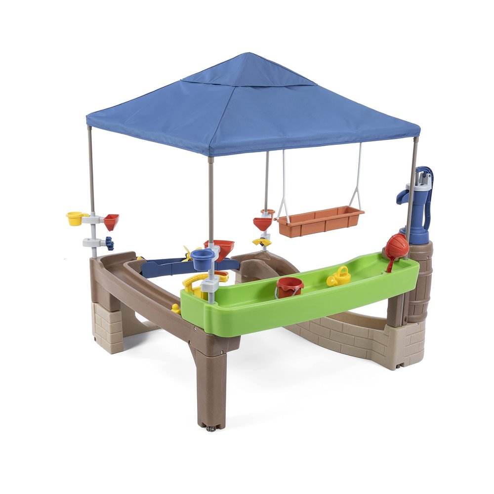 Step2 Pump & Splash Shady Oasis, Tan, Blue