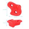10PCS Textured Rock Climbing Stone Rocks Wall Stones Kids Assorted Kit DIY Rock Wall for Kids (Red),Plastic Climbing Stone, Plastic Climbing Stone, 10PCS Textured Rock ClimbiClimbing Stone Plast view 4