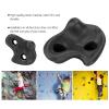 10PCS Textured Rock Climbing Stone Rocks Wall Stones Kids Assorted Kit DIY Rock Wall for Kids (Black),Plastic Climbing Stone, Plastic Climbing Stone, 10PCS Textured Rock ClimbiClimbing Stone Pla view 2