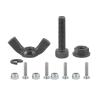 1/10 Simulation Rear Spare Wheel Rack,Rear Spare Wheel Rack, Metal Spare Tire Rack, DIY RC Car Accessory Fit for for Axial for SCX10 D90 RC Crawler Car, Rear Spare Wheel Rack, 1/10 Simulation Re view 2