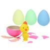 4pcs Easter Eggs with Toy Inside Egg Decorating Kit Grow in Water Children Kid Toddler Boys Girls Christian Religious Eggs Toys view 1