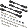 HobbyMarking 1/10 RC Car Adjustable Steering Turnbuckle Camber Linkage Rod Set for Tamiya TT-02B Chassis Hop-up Upgrade Parts view 4