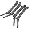 4Pcs Rear Drive Shaft, ShareGoo Transmission Axle Rear Slash CVD Driveshaft Compatible with Traxxas Slash 4X4 Nitro Rustler VXL Stampede 4X4 1/10 RC Car Truck view 3