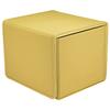 Ultra Pro - Vivid Alcove Edge Deck Box (Yellow) - Stores & Protects Up To 100 Standard Size Collectible Cards, Baseball, Gaming, Sports or Any Standard Size Cards In You Collections view 2
