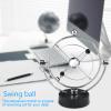 Craft Perpetual Motion Movement Swing Ball Celestial Body Movement Perpetual Motion Machine Orbital Motion Balls Home Office Desk Table Ornament Gift(A603) view 4