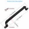 Dakzhou Set of 2 Playground Safety Handles Glow-in-The-Dark 17" Metal Non-Slip Solid Swing Set Kids Safety Hand Grips view 4