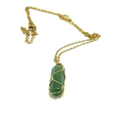Crystal healing Necklaces (Aventurine)