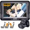 AMTIFO Baby Car Camera Easy Install: Clear Night Vision 2Mins Plug-Play Backseat Camera 360 Rotation Rear Facing Car Baby Monitor with Camera view 1