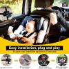 AMTIFO Baby Car Camera Easy Install: Clear Night Vision 2Mins Plug-Play Backseat Camera 360 Rotation Rear Facing Car Baby Monitor with Camera view 2
