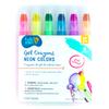 Hello Hobby 6 FRUIT SCENTED GEL CRAYONS | NEON COLORS | Safe & Non-Toxic ART view 1