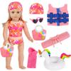 ebuddy 18 inch Doll Clothes and Accessories - Beach Themed Playsets Diving Suit (No Doll) view 1