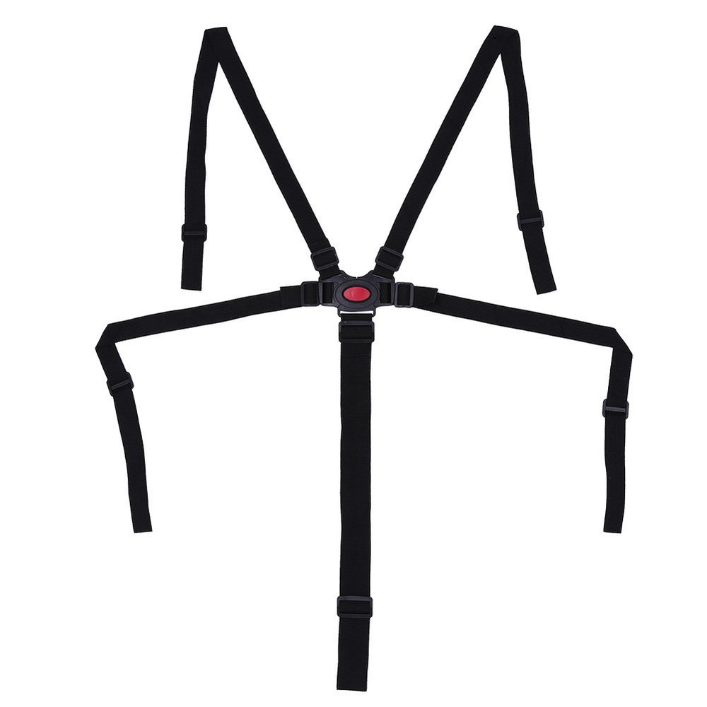 VBESTLIFE Adjustable Baby Seat Belt, Multi-Purpose 5 Point Harness, Secure Stroller Belt with High Chair Straps for Infant Car Seat, Baby Stroller, and High Chair