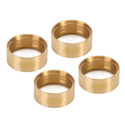 INJORA Brass Internal Beadlock Ring Clamp Ring 94g Wheel Weight Fit 1.9" Wheel Rim for 1/10 RC Crawler Axial SCX10 II 90046 TRX-4 VS4-10 SCX10 Pro Upgrade Parts, 4PCS