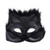 Ibluelover Halloween Mask Animal Mask Half Face Animal Party Cat Masks Cosplay Costume Accessory for Halloween view 2