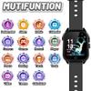 OVV Kids Waterproof Smart Watch Boys Girls Age 3-12 with 26 Game 1.44'' HD Touch Screen Music Player Camera Video Recorder 12/24 Hr Clock Pedometer Alarm Torch Calculator Children Learning Toys view 2