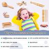 LOOIKOOS Toddler Musical Instruments, Eco Friendly Music Set for Kids Preschool Educational, Natural Wooden Percussion Instruments Musical Toys for Boys and Girls with Storage Bag view 2