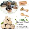 LOOIKOOS Toddler Musical Instruments, Eco Friendly Music Set for Kids Preschool Educational, Natural Wooden Percussion Instruments Musical Toys for Boys and Girls with Storage Bag view 3