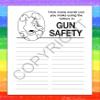 ZOCO  Gun Safety Coloring Books for Kids (50 Bulk Pack, With Crayons)  Police & Law Enforcement Educational Handouts  Games, Puzzles & Activities view 4
