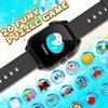 Kids Waterproof Game Watch Learning Toys with 26 Game HD Camera 1.44'' Touchscreen Pedometer Video Music Player Alarm Clock Calculator Smart Watch for Girls Boys 3-12 Years Old (Black) view 4