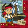 Jake and the Neverland Pirates Party Bundle includes Napkins, Table Cover, Loot Bags, Hats, Blowouts, Centerpiece, Banner, Invitations, Award, Balloons (Large Bundle for 16) view 2
