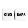 Couples Dice, Funny Romantic Sport Dice, Naughty Dice with Action Instructions in English for Valentines Day, Hen Party, Honeymoon, Bacherette Party, Newlyweds, Wedding Anniversary(White) view 2