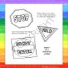 ZOCO  Bike Safety Educational Coloring & Activity Books (50 Bulk Pack, with Crayons)  Bicycle Road Rules, Helmet Safety  Fun Activities for Kids view 2