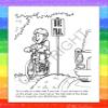 ZOCO  Bike Safety Educational Coloring & Activity Books (50 Bulk Pack, with Crayons)  Bicycle Road Rules, Helmet Safety  Fun Activities for Kids view 4