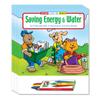ZOCO  Save Energy & Water Conservation Coloring Books for Kids (50 Bulk Pack, With Crayons)  Environmental Education Activities for Classrooms & Community Programs view 1
