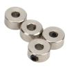plplaaoo 20PCS Landing Gear Stopper Set, 3.1mm Stainless Steel RC Aircraft Landing Gear Wheel Stoppers, Silver Wheel Collar Landing Gear for RC Airplane Replacement. view 3