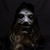 Wellinology Smiling Demon Halloween Scary Mask, Latex Creepy Realistic Ghost Devil Zombie Cosplay Costume Mask Party Props (White Smiling Demon) view 4