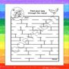 ZOCO  I Love My World Coloring Books for Kids (50 Bulk Pack, With Crayons)  Earth Day Activities, Environmental Education, Games & Puzzles view 4