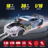 Sakeye RC Drift Car, Drifting RC Car 2.4GHz 1:16 Remote Control Cars 4WD High Speed Racing Vehicle with LED Lights Two Batteries and Drifting Tires Racing Sport Toy Cars for Adults Boys Girls Kids view 2