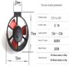 T60Genuine ROV Underwater Propeller Fishing Boat Kayak Refitted Submarine Robot Propeller 860KV 60mm 316 Stainless Steel - (Speed(RPM): One Pc) view 3