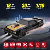 Sakeye RC Drift Car 2.4GHz 1:16 Scale 4WD High Speed Remote Control Cars Vehicle with LED Lights Two Batteries and Drifting Tires Racing Sport Toy Cars for Adults Boys Girls Kids view 2