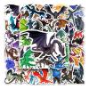 50Pcs Magic Dragons Stickers, Pterosaur Fantasy Dragon Vinyl Waterproof Decals for Water Bottles, Luggage, Computer, Cellphone, Skateboard, Dragons Stickers for Kids Teens view 1