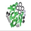 Aluminum Front & Rear Oversized Knuckle Arms For 1:5 Traxxas X Maxx 4X4 (For X Maxx 6S / 8S) - 20Pc Set Green view 1