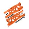 Aluminum 6061-T6 Front Lower Arms For Traxxas 1/8 4WD Sledge Monster Truck 95076-4 - 23Pc Set Orange view 1