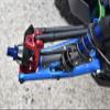 Aluminum 6061-T6 Front Lower Arms For Traxxas 1/8 4WD Sledge Monster Truck 95076-4 - 23Pc Set Black view 3