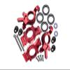 Aluminum Front & Rear Oversized Knuckle Arms For 1:5 Traxxas X Maxx 4X4 (For X Maxx 6S / 8S) - 20Pc Set Red view 1