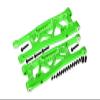 Aluminum 6061-T6 Front Lower Arms For Traxxas 1/8 4WD Sledge Monster Truck 95076-4 - 23Pc Set Green view 1