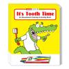 ZOCO  It's Tooth Time Coloring & Activity Books (50 Bulk Pack, With Crayons)  Dental Hygiene Education Toys for Kids view 1