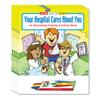 ZOCO  Your Hospital Cares About You Coloring Books (50 Bulk Pack, With Crayons)  Educational Games, Puzzles, Activities for Kids view 1