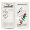 ZOCO  Visit to the Urgent Care Center  Kids Educational Coloring Books (50 Bulk Pack, With Crayons)  Safety & Emergency, Hospital Handout  Games, Puzzles, Fun Activities for Kids view 2